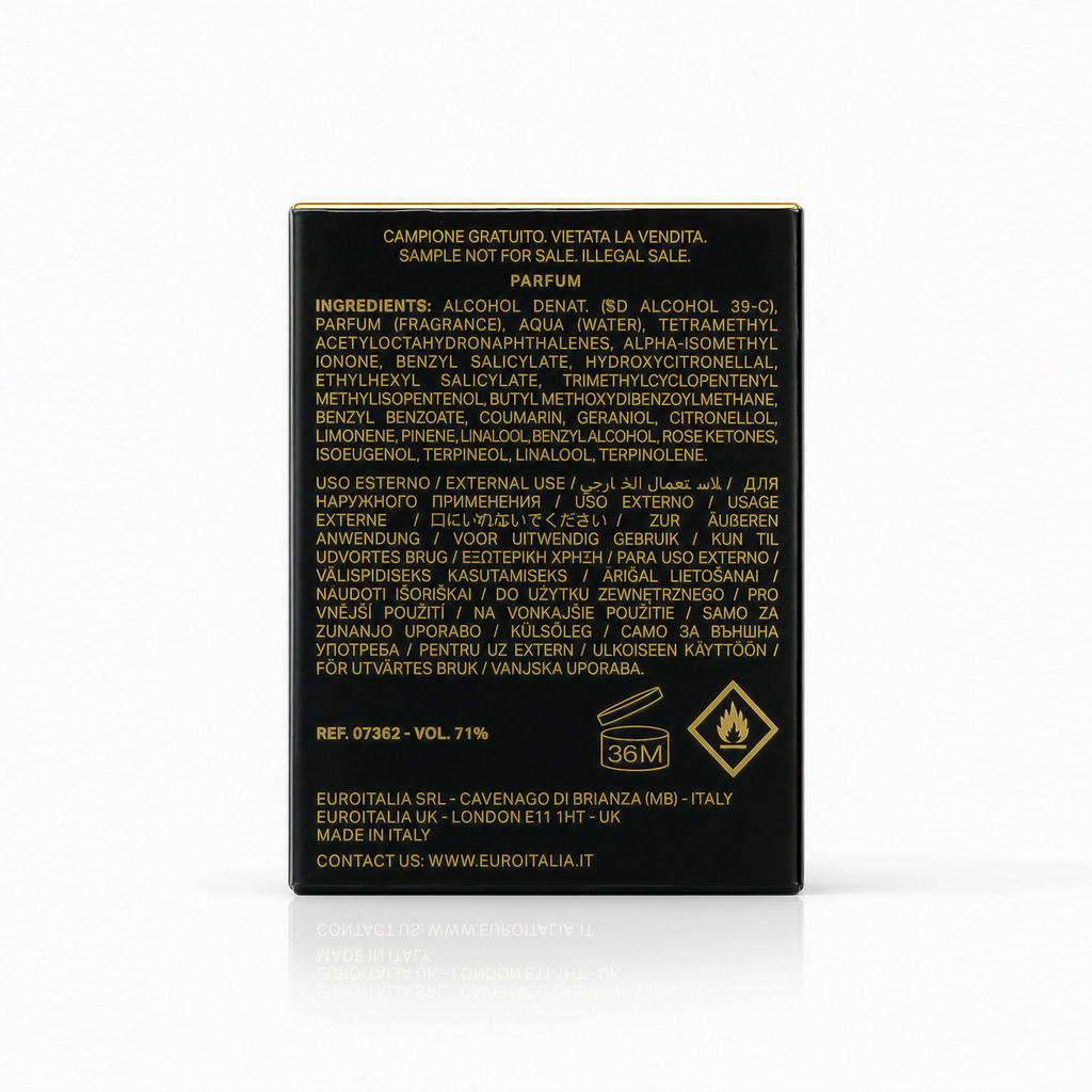 Versace Crystal Noir pour femme Parfum 5ml