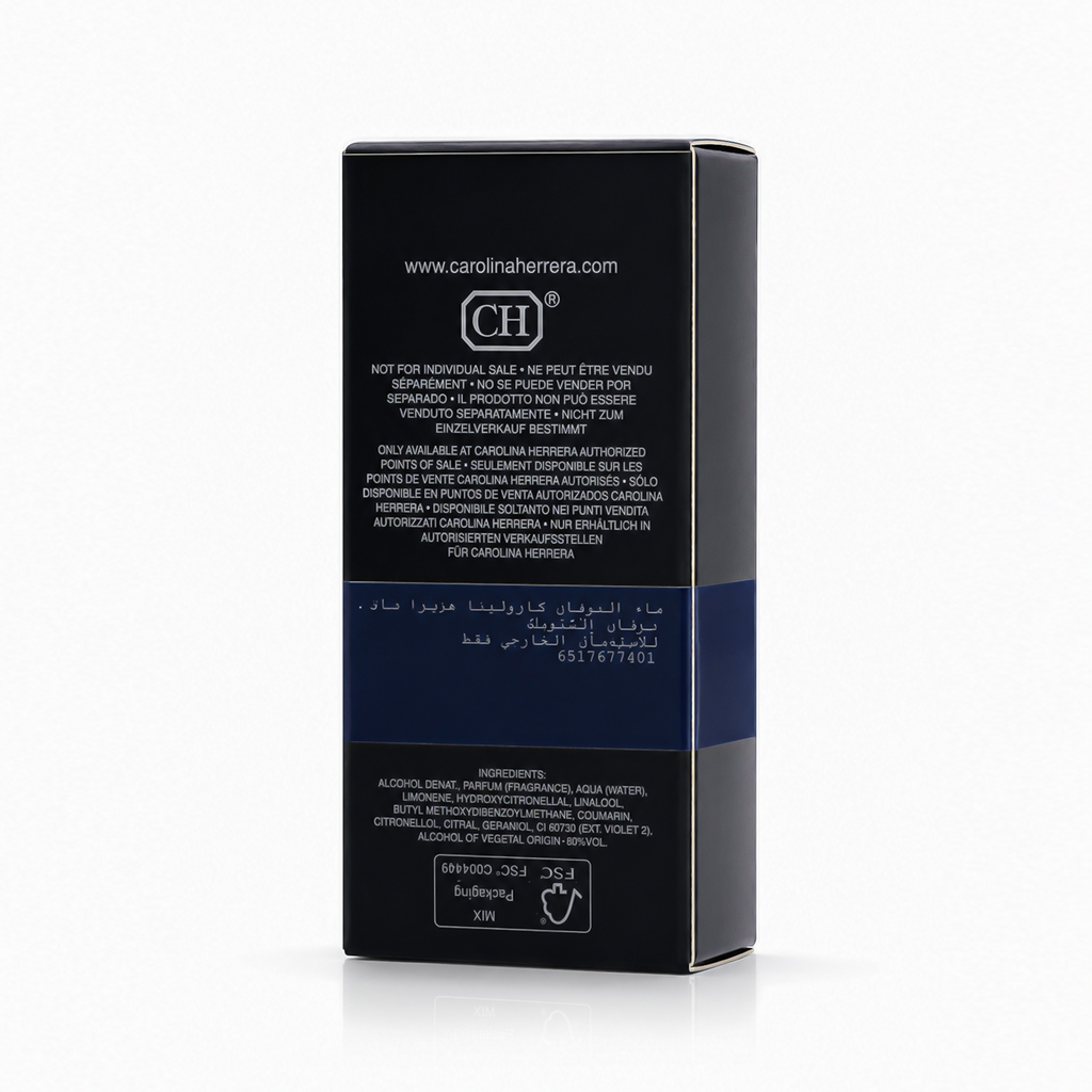 Carolina Herrera Bad Boy Cobalt  EDP Electrique 8ml