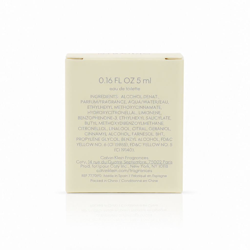 Calvin Klein Women EDT 5ml