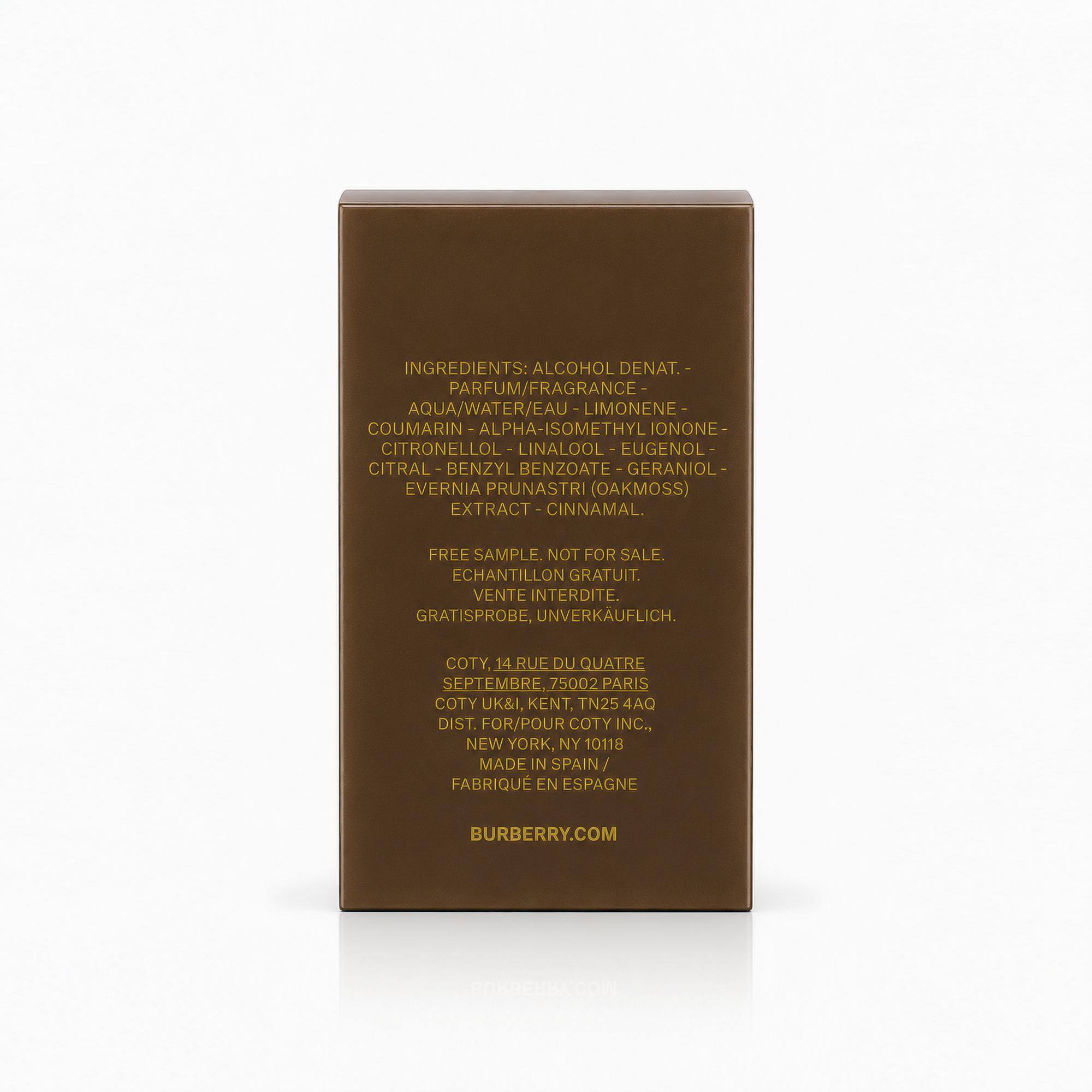 Burberry Hero EDP 5ml